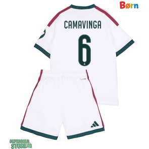 Real Madrid Eduardo Camavinga #6 Replika Babytøj Hjemmebanesæt Børn 2026-27 Kortærmet (+ Korte bukser)